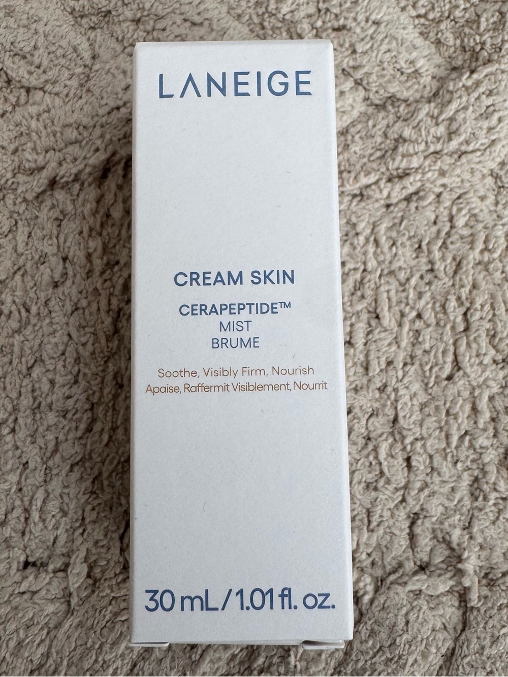 NIB LANEIGE Cream Skin Cerapeptide Mist Bume